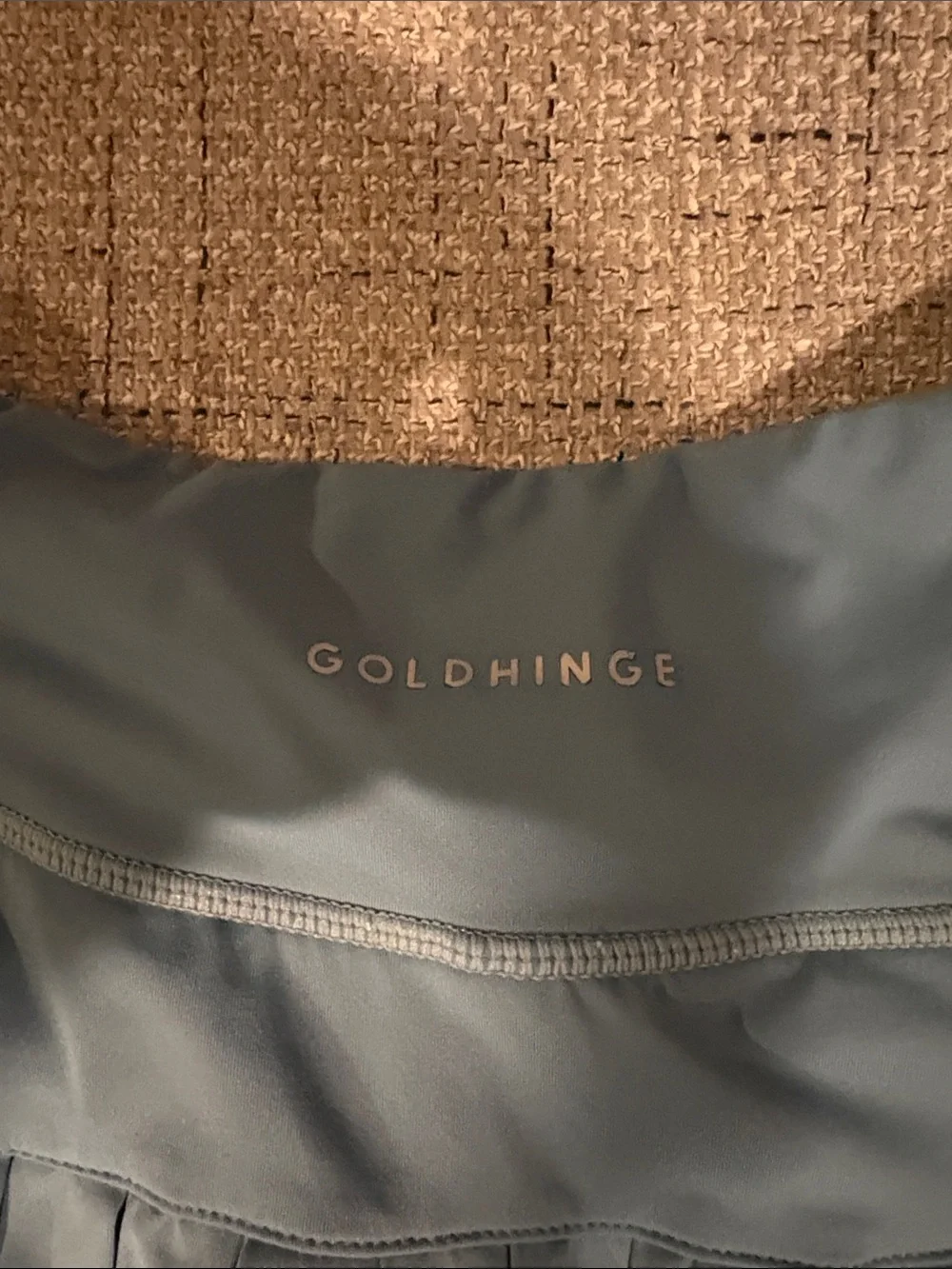 Lot of 3 Goldhinge Pleated Tennis Skirts in Light Blue, Teal and Bright Pink XS - Picture 2 of 4